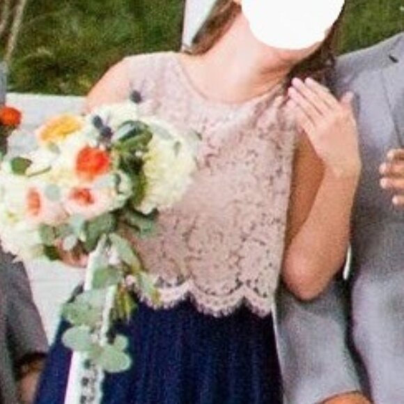 BHLDN Jenny Yoo Cleo Lace Shell Overlay Top NWOT - Picture 15 of 16